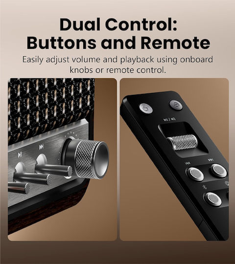 Edifier S300 Ηχείο Bluetooth 80W Καφέ