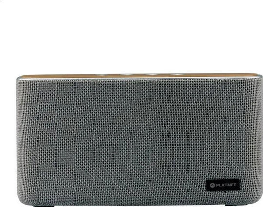 Platinet Deno Stereo PMG096 Bluetooth Speaker 30W with Battery Life up to 6 hours Gray