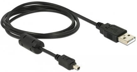 DeLock USB Cable mini USB-B male - USB-A male 1.5m (82113)