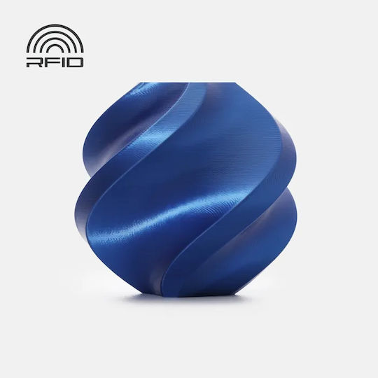 Bambu Lab PLA 3D Drucker Filament 1.75mm Seide+ Blau 1kg 1 Stück (Spule)