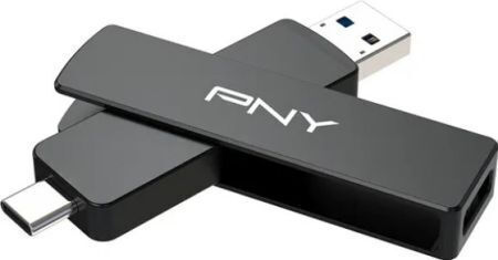 PNY Duo Link V3 2.0TB USB 2.0 USB-Stick Silber