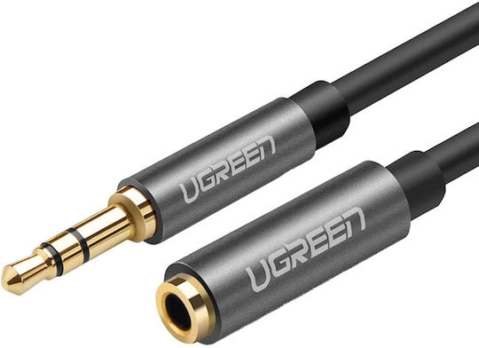 Ugreen 3.5mm Audio Cable Male to Female Black 5m with Gold Plated Terminals 10538