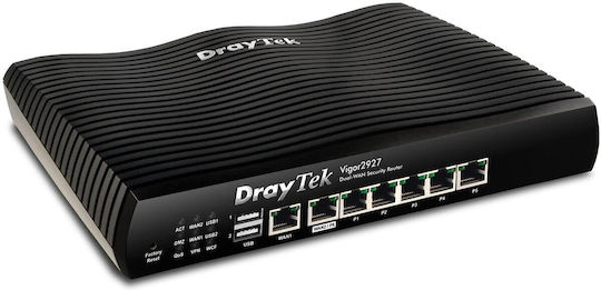 Draytek Vigor 2927Vac Безжична Wi-Fi 5 С 5 Порта Gigabit