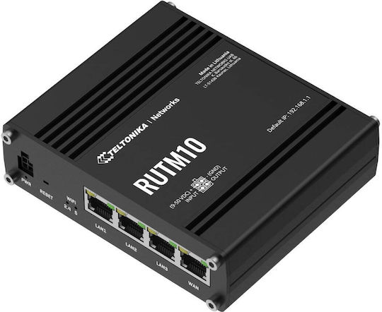Teltonika RUTM10 Wireless Portable Hotspot Wi‑Fi 5 with 3 Gigabit Ports