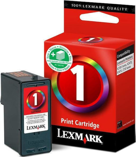 Lexmark 1 Γνήσιο Μελάνι Εκτυπωτή InkJet Πολλαπλό (Color) (18CX781E)
