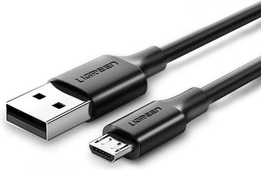 Ugreen US289 Regular USB 2.0 to micro USB Cable Μαύρο 1m (60136) 1τμχ