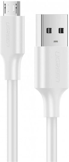 Ugreen US289 2m Regular USB 2.0 to micro USB Cable White (60143)