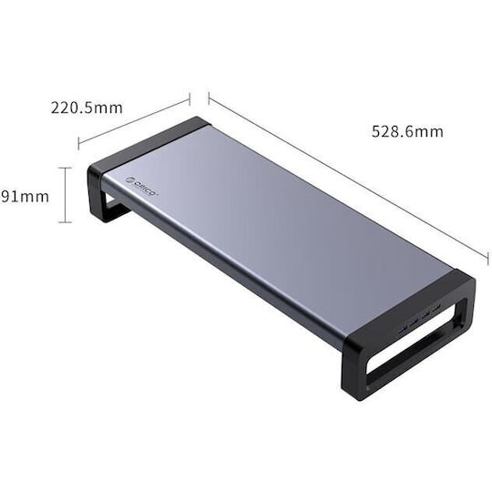 Orico Desktop Stand Monitor Gray (HSQ-02Q-EU-GY)