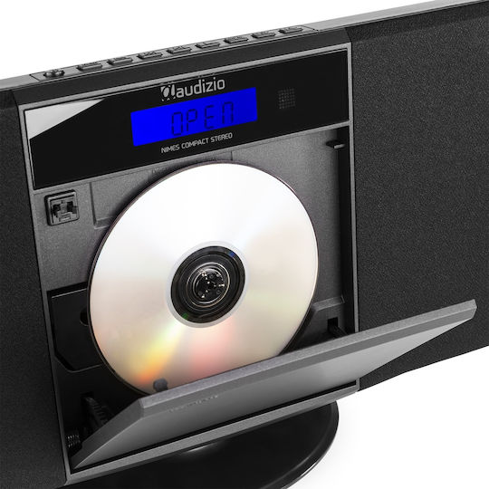 Audizio Ηχοσύστημα 2.0 Nimes 102.310 50W με CD Player, WiFi και Bluetooth Μαύρο