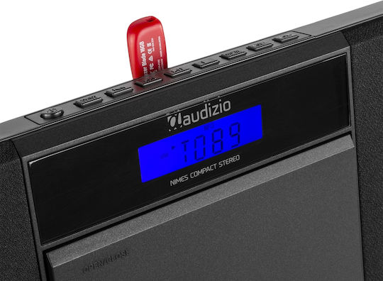 Audizio Ηχοσύστημα 2.0 Nimes 102.310 50W με CD Player, WiFi και Bluetooth Μαύρο