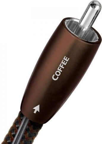 Ψηφιακό Ομοαξονικό Καλώδιο Rca Rca Audioquest Coffee 1,0 M Περιλαμβάνεται Dbs Μαύρο 10% Ασημί