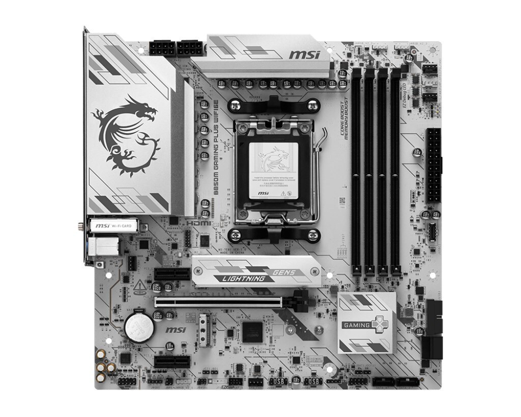 MSI B850 Gaming Plus Wifi6E Motherboard ATX με AMD AM5 Socket (7E80-001R)