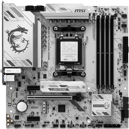 MSI B850 Gaming Plus Wifi6E Дънна платка ATX с AMD AM5 Сокет