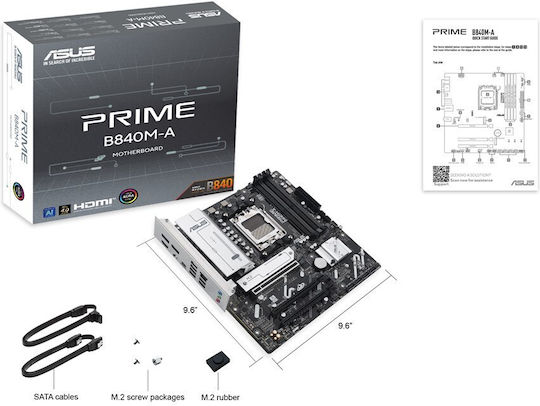 ASRock B850M-X rev. 2.0 Дънна платка Micro ATX с AMD AM5 Сокет