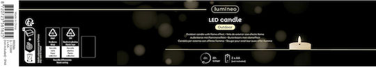Kaemingk Decorative LED Candle Lamp 8.5x11.5cm