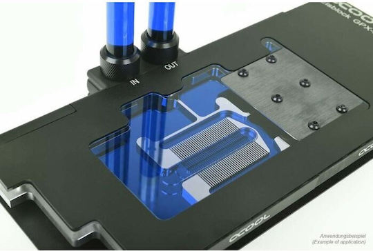 Alphacool Eiswasser Crystal Blue UV-active Ready Mix 1000ml Kühlflüssigkeit Blau