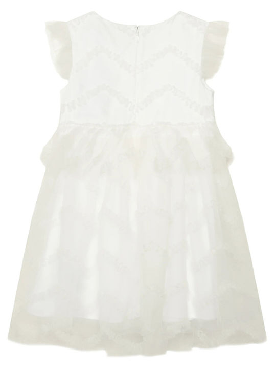 Girls Tulle Dress White