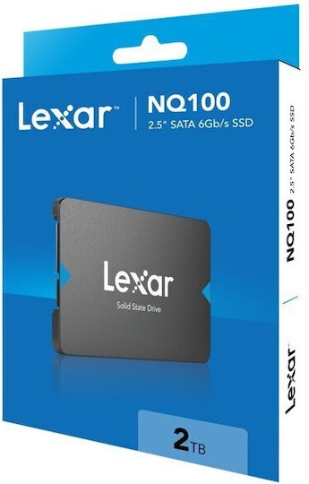 Lexar NQ100 SSD 2TB 2.5 Inch SATA III Connection