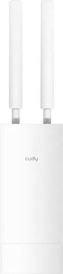 Cudy AP3000 AX3000 Външна Точка за Достъп Wi‑Fi 6 Двулентов (2.4 и 5GHz) за Външен Монтаж