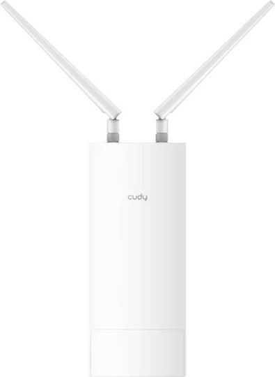 Cudy AP3000 AX3000 Външна Точка за Достъп Wi‑Fi 6 Двулентов (2.4 и 5GHz) за Външен Монтаж