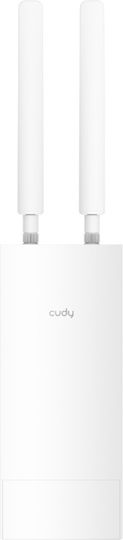Cudy RE1200 Outdoor Access Point με Mesh Wi‑Fi 5 Dual Band (2.4 & 5GHz) Μονό Kit Λευκό