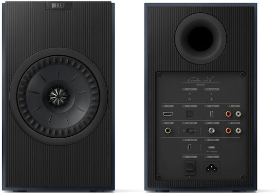 Kef Coda W Αυτοενισχυόμενα Ηχεία με Bluetooth 200W Dark Titanium