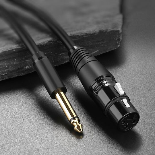 Ugreen Av131 XLR male to 6.3mm male 3m Cable (20720)