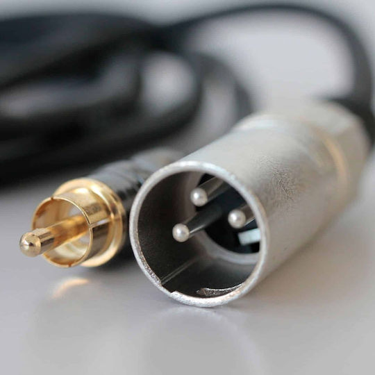 Cobra Cable XLR Male - RCA Male / XLR Male Black 1.5m 51623