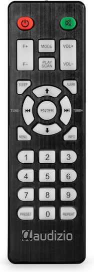 Audizio TUNE60 Retro Επιτραπέζιο Ραδιόφωνο Μπαταρίας DAB+ με Bluetooth και USB Μπλε