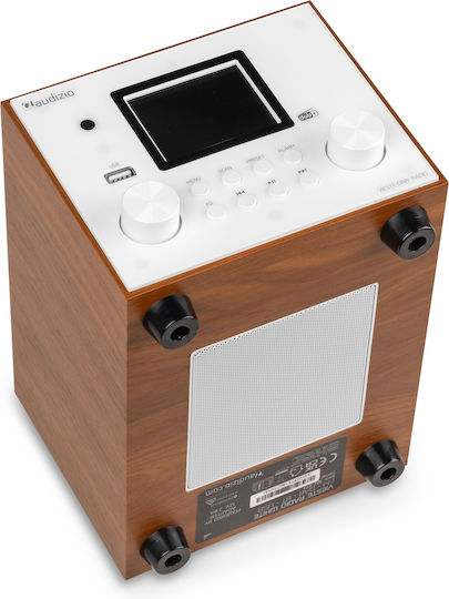 Audizio Vieste Επιτραπέζιο Ραδιόφωνο Ρεύματος DAB+ με Bluetooth και USB Λευκό