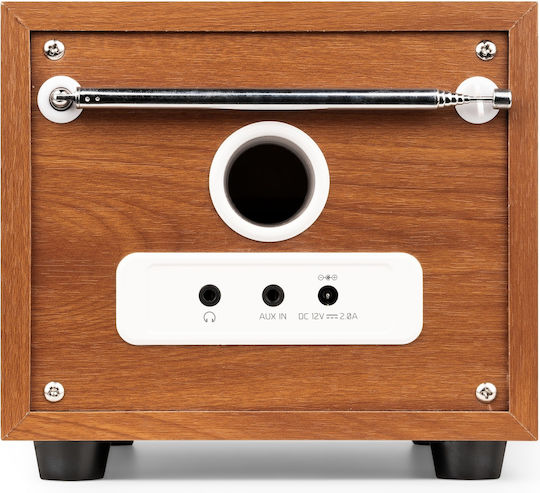 Audizio Vieste Επιτραπέζιο Ραδιόφωνο Ρεύματος DAB+ με Bluetooth και USB Λευκό