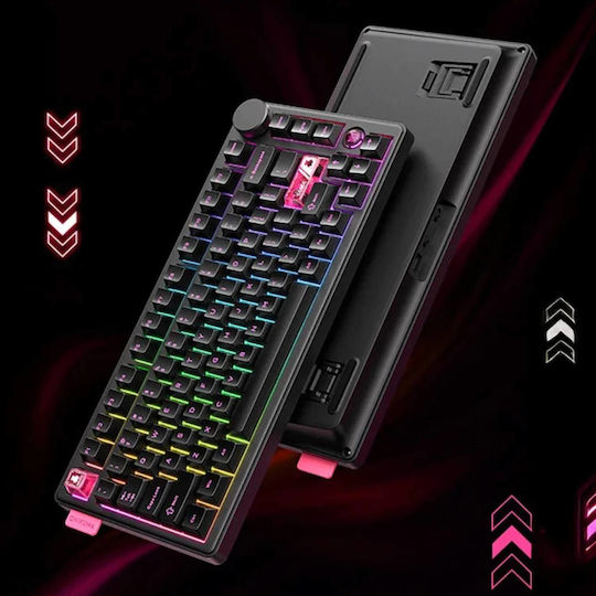 Onikuma MT706 Gaming Tastatur Tenkeyless mit RGB-Beleuchtung (Englisch US)