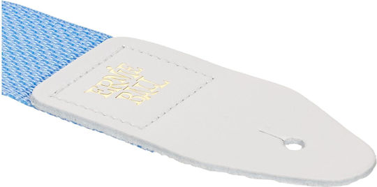 Ernie Ball 5348 Curea Din Nylon Poliester Albastră Moale Pentru Chitară