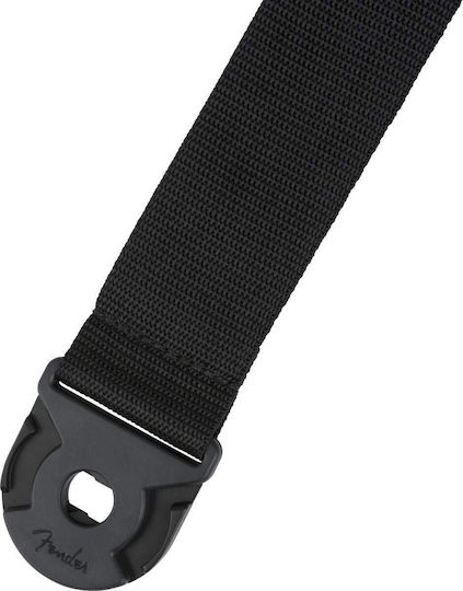 Fender Quick Grip Locking End Black Polypro 2" Guitar Bass Strap