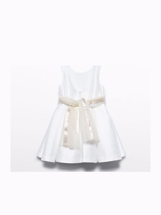 Mädchenkleid Weiß