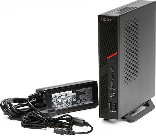 OptimX T1 Mini PC (Core i5-12450H/8GB DDR4/256GB SSD/Windows 11 Pro)
