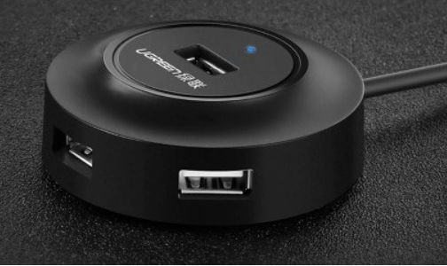 Ugreen CR106 Hub 4 Ports USB 2.0 with USB-A Connection