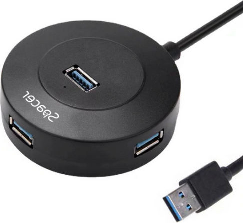 Spacer Hub 4 Porturi USB 3.0 Cu Conectare USB-A