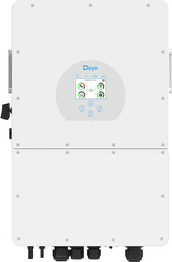 Deye Inverter Ισχύος 6000W (Τριφασικό) SUN-6K-SG01HP3