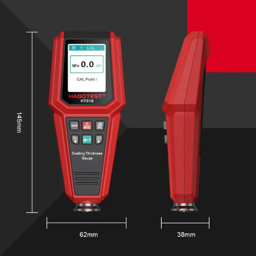 Habotest Măsurător Digital De Grosime A Straturilor HT616