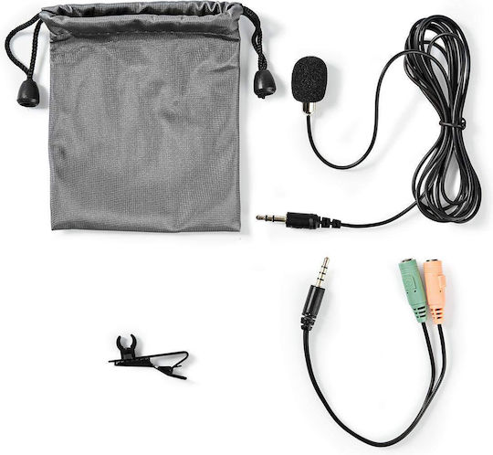 Nedis Wired Microphone Δυναμικό Microphone 3.5mm Flyout for Vocals