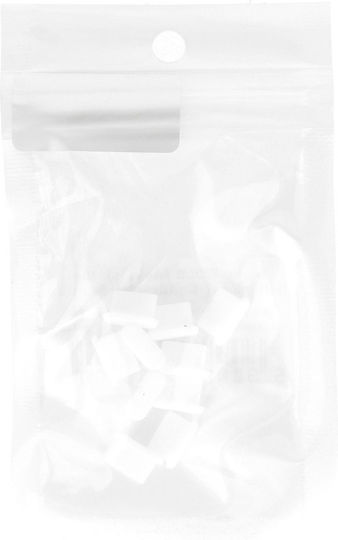 Silicone Anti-dust Plug Type C White 10 Pieces