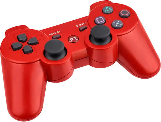 Doubleshock Ασύρματο Gamepad για PS3 Κόκκινο