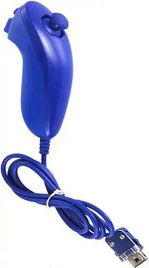 Nunchuck Verkabelt Gamepad für Wii / Wii U Blau