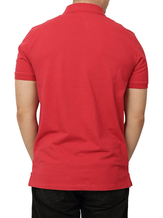 Timberland Polo Bluză Cu Mânecă Scurtă Roșie