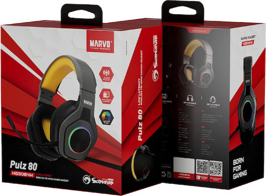 Marvo HG9084 Over Ear Gaming Headset με σύνδεση 3.5mm / USB
