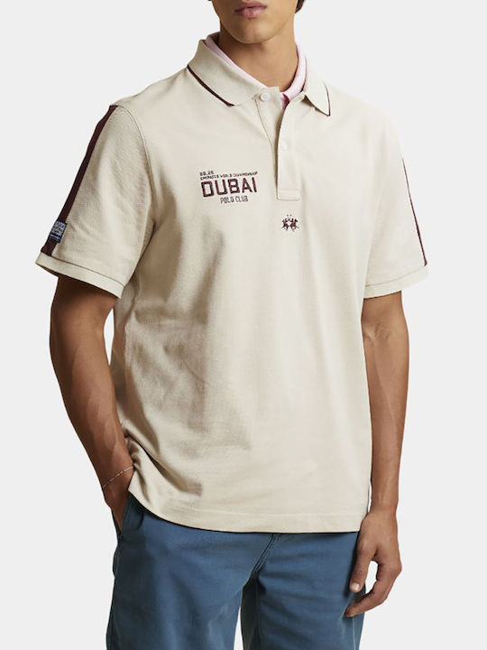 La Martina Bluza Polo Bej