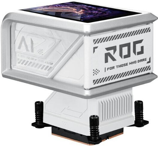 Asus ROG Ryuo IV 360 ARGB Sisteme De Răcire Cu Apă AIO CPU Cu 3 Ventilatoare 120mm Albe