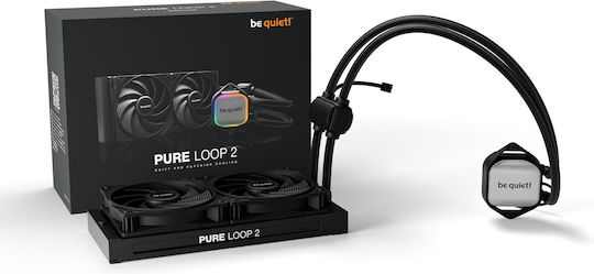 CoolerMaster MasterLiquid 360 Core II Υδρόψυξη AIO CPU με 3 Ανεμιστήρες 120mm και ARGB Φωτισμό