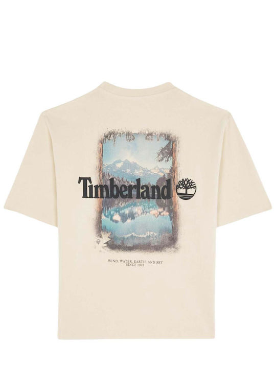 T-shirt Μπεζ